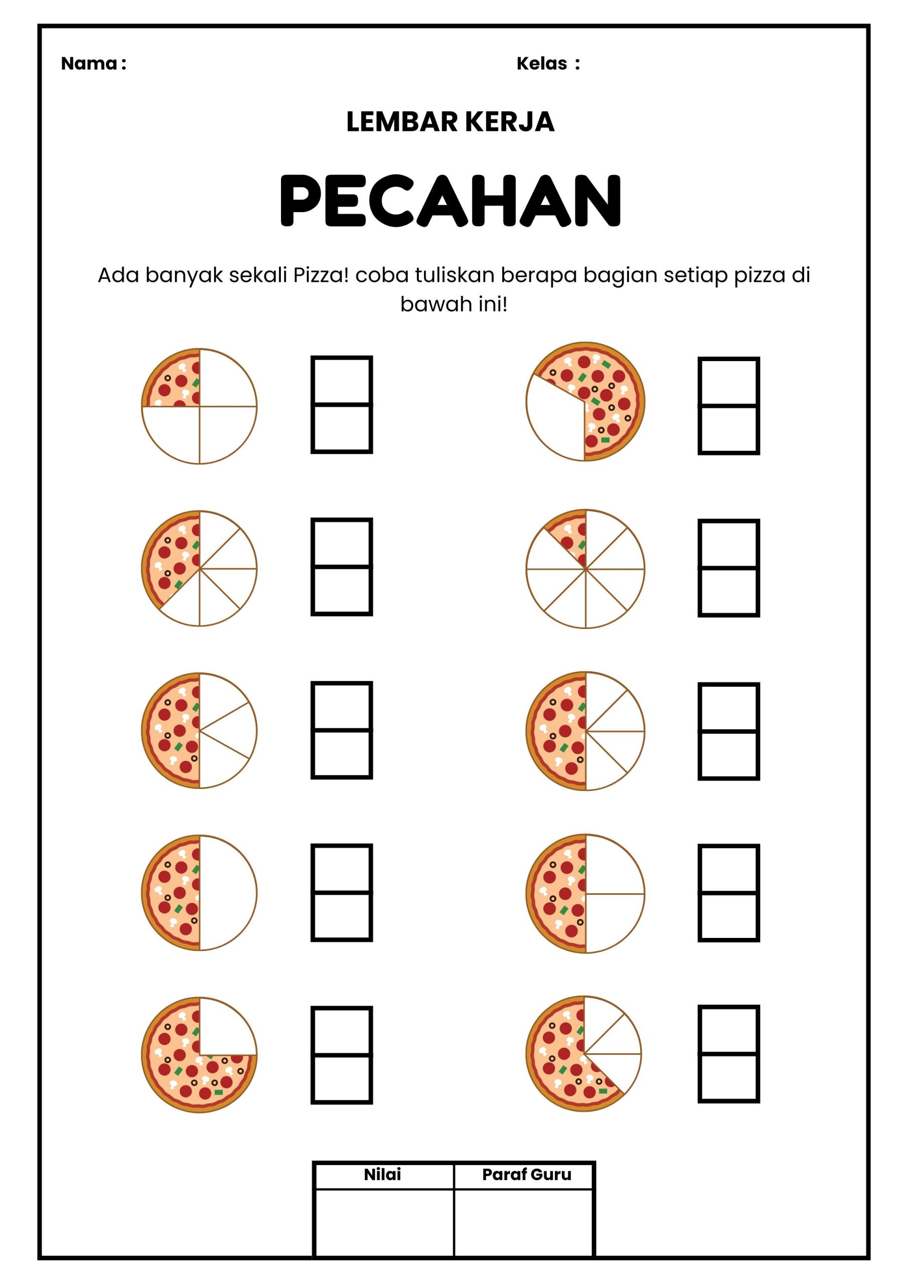 5 Rahasia Cepat Menguasai Soal Cerita Pecahan Kelas 2 Agar Anak Mahir Matematika di 2026