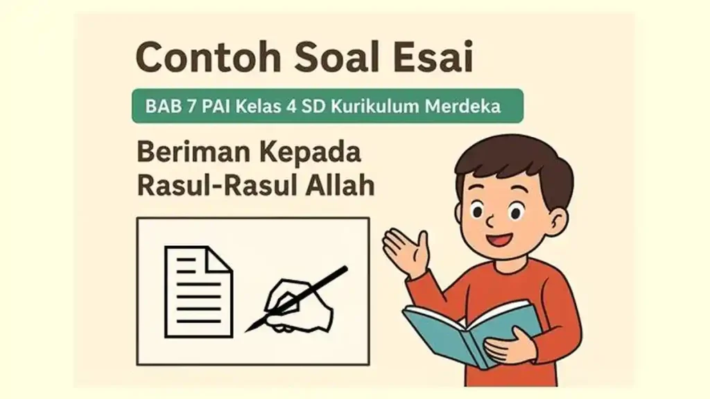 7 Rahasia Latihan Contoh Soal PAI Kelas 4 SD Kurikulum 2013 Agar Nilai Ujian Memuaskan