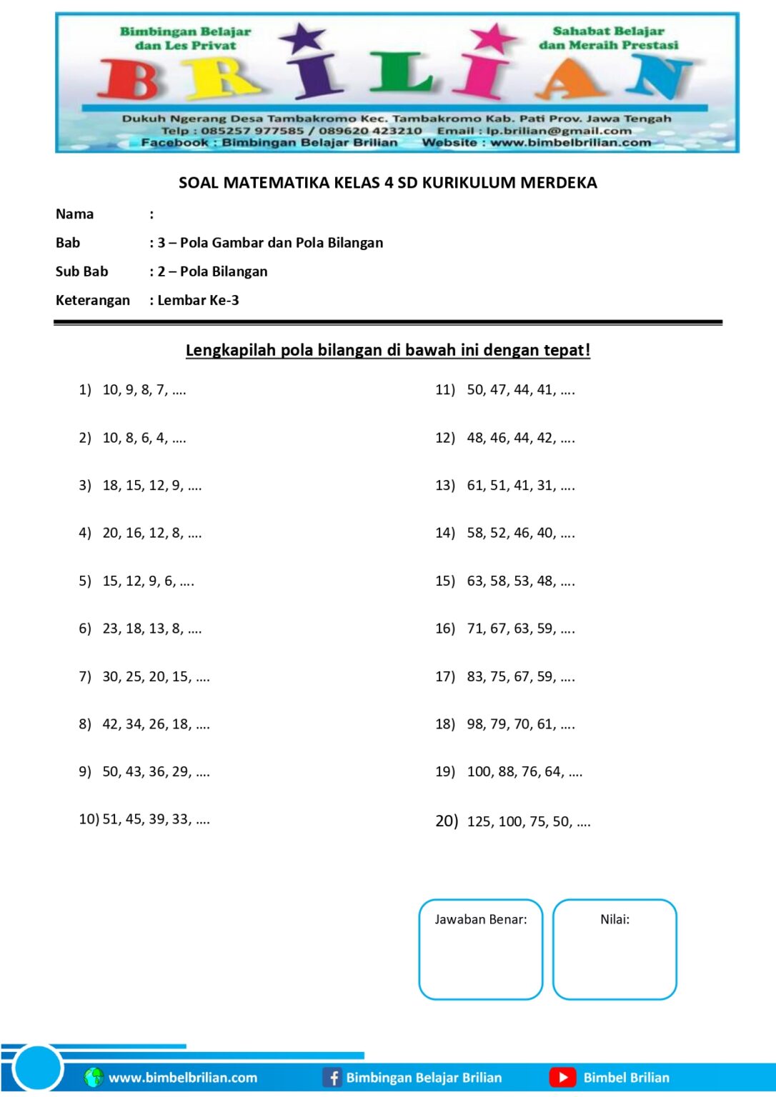 5 Contoh Soal Kurtilas Kelas 4 Subtema 2 yang Wajib Dikuasai Sebelum Ulangan