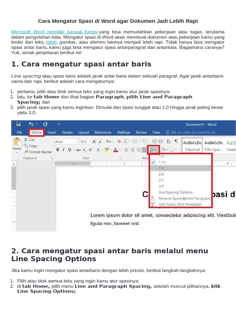7 Cara Jitu Atur Spasi di Microsoft Word Agar Tidak Berubah Ubah, Ternyata Semudah Ini