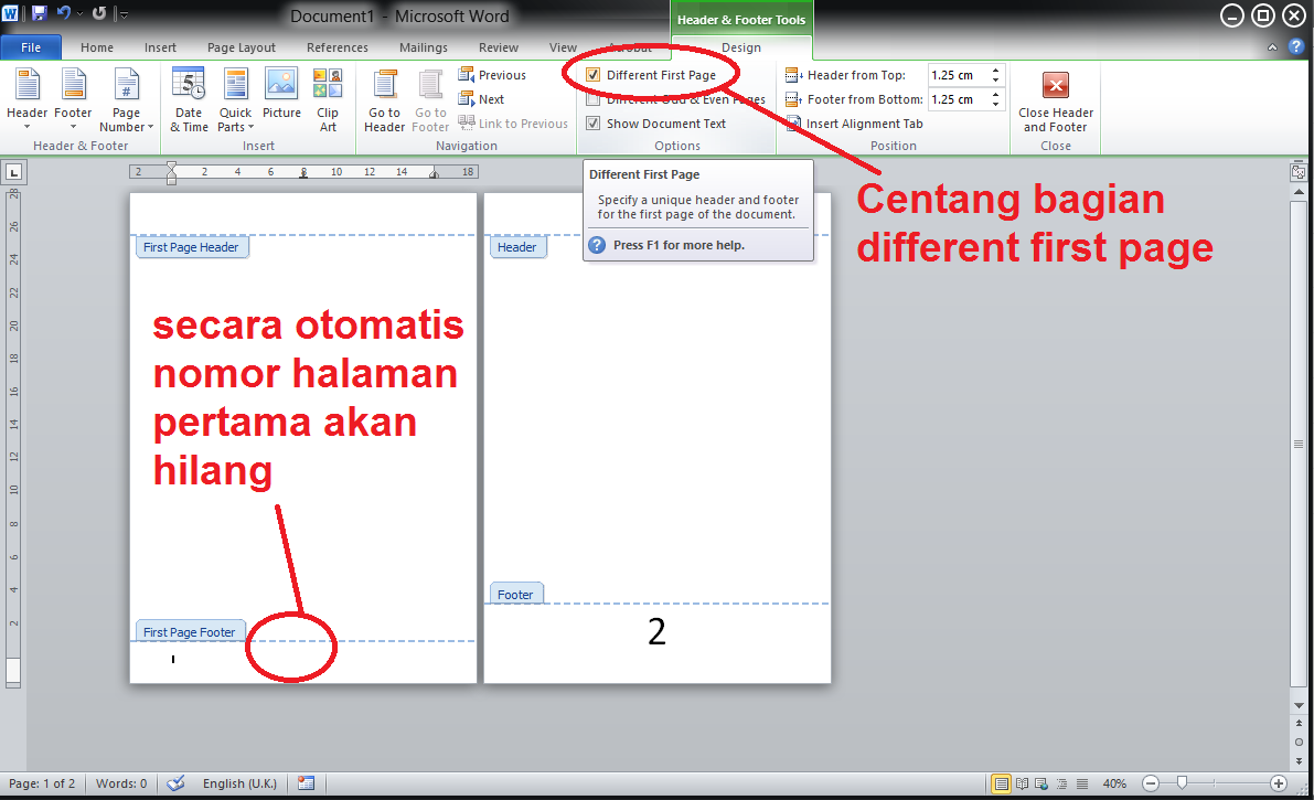 Cara Membuat Halaman Di Word Tanpa Cover Gambaran Cara Membuat Halaman Di Word Tanpa Cover Gambaran