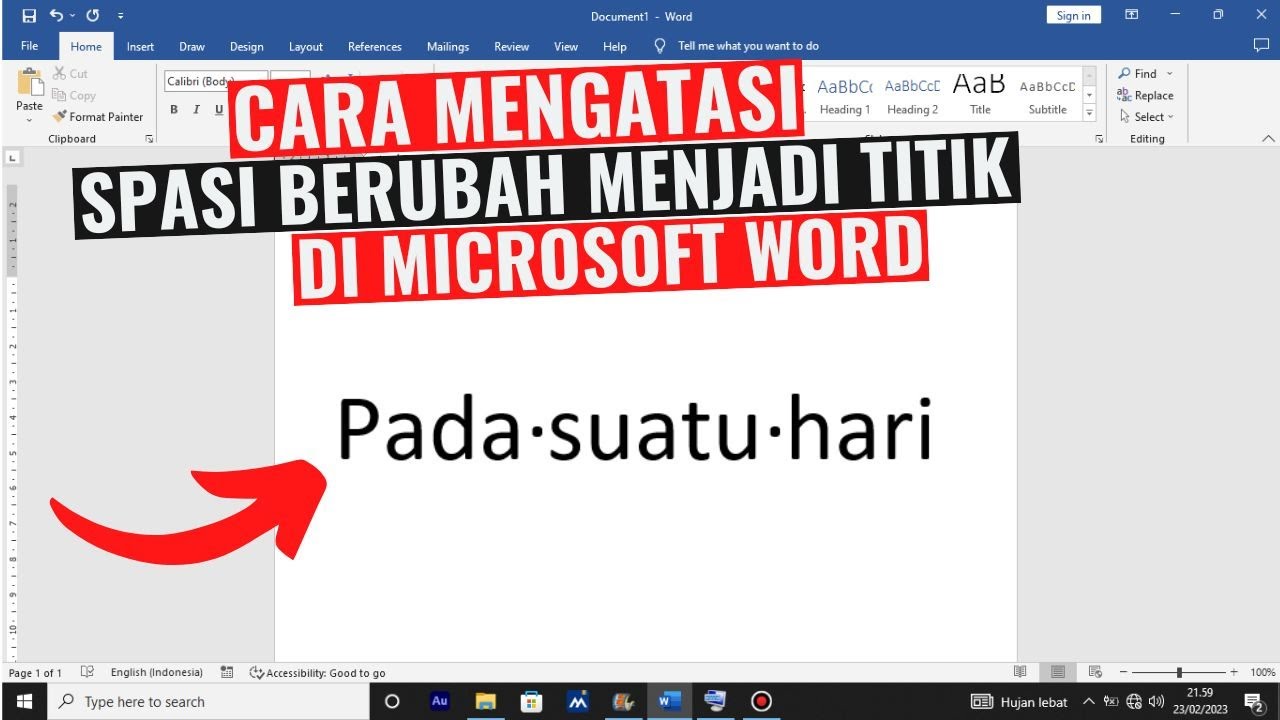 Merangkai Kata Menghadirkan Makna Fenomena Spasi Kata yang Berubah Merangkai Kata Menghadirkan Makna Fenomena Spasi Kata yang Berubah