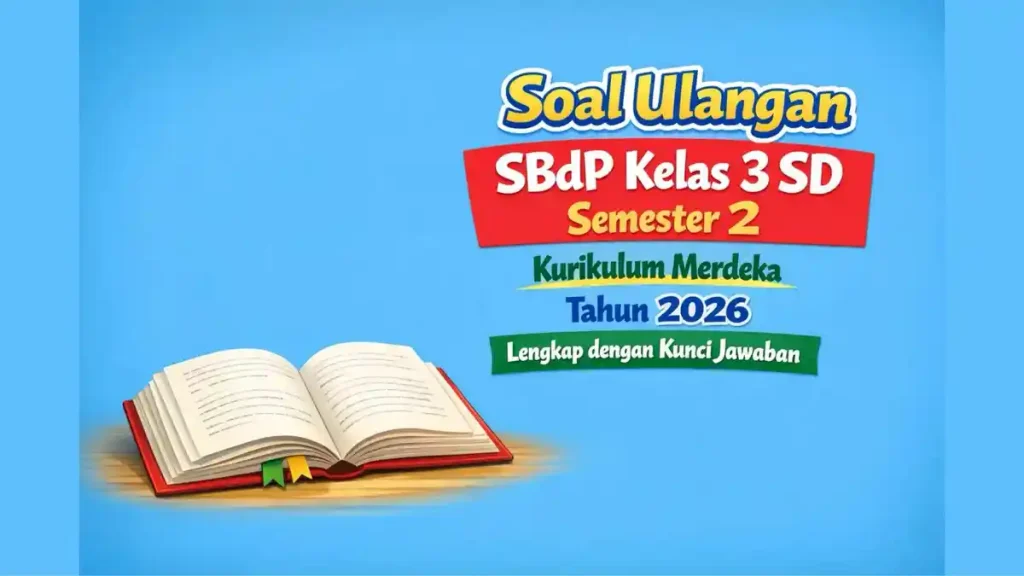 Ternyata Ini Rahasia Soal Ulangan Harian SBDP Kelas 3 Tema 3 dari Hanapi Bani