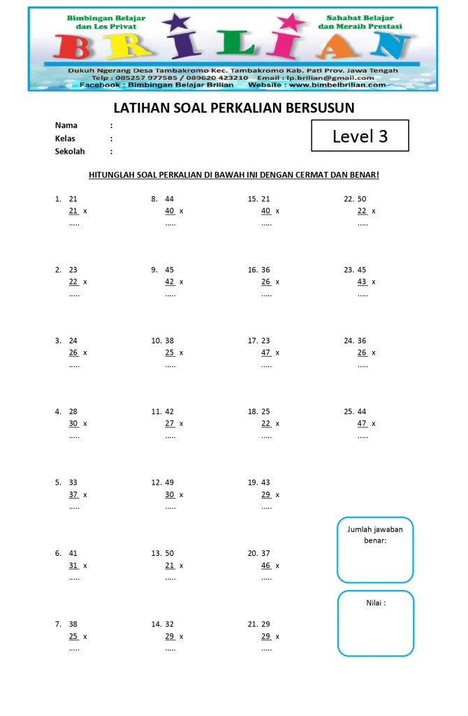 Wajib Tahu! Kumpulan Soal Matematika Kelas 3 SD Semester 1 STS 2026 dan Kunci Jawaban
