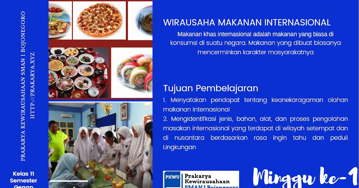 7 Cara Kuasai contoh soal kwu kelas 11 semester 2 makanan internasional Sebelum Ujian