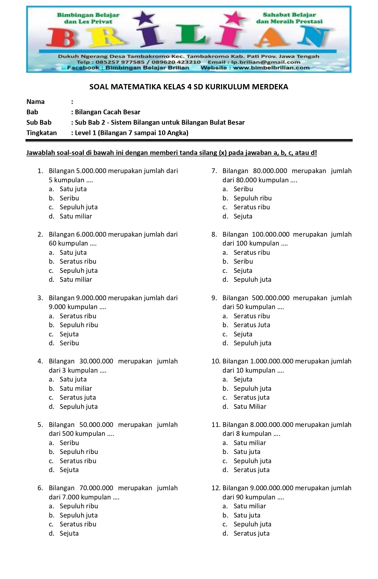 7 Rahasia Kumpulan Soal UN SD Kelas 4 yang Terbukti Bantu Anak Sukses Sebelum Ujian Besok