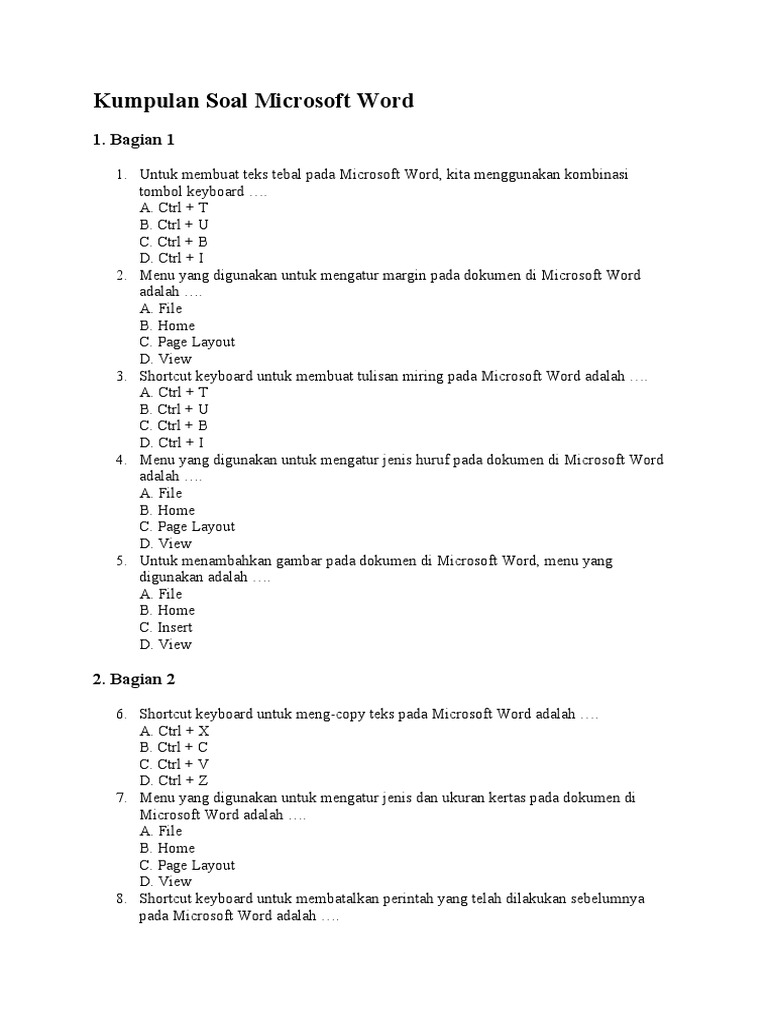 7 Rahasia contoh soal kwu kelas 11 semester 2 microsoft word yang Wajib Tahu Sebelum Ujian