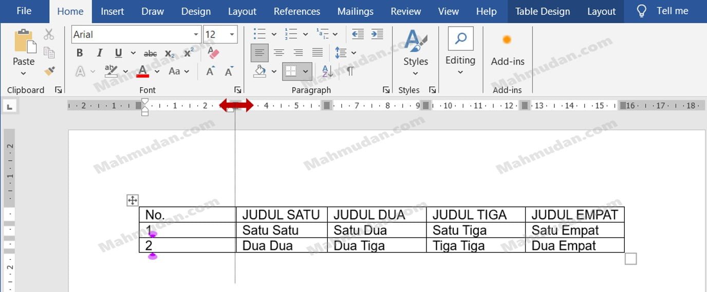 Terbukti 7 Tips Cepat Mengubah Ukuram Kolom Word Tabel Tanpa Ribet Sebelum Deadline