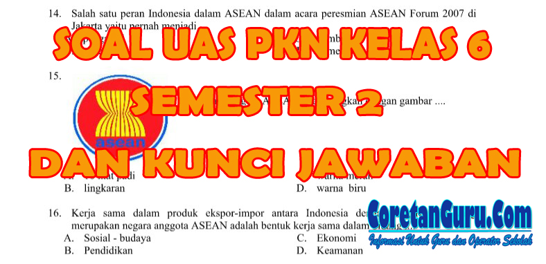 Wajib Tahu! Latihan Soal UAS PKN Kelas 6 Semester 2 Ini Terbukti Ampuh Raih Nilai Sempurna